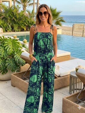 Tbags Los Angeles Wide Leg Jumpsuit - Size XS